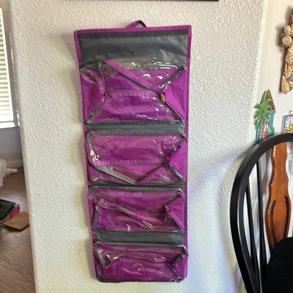 JM New York - Purple Hanging Organizer